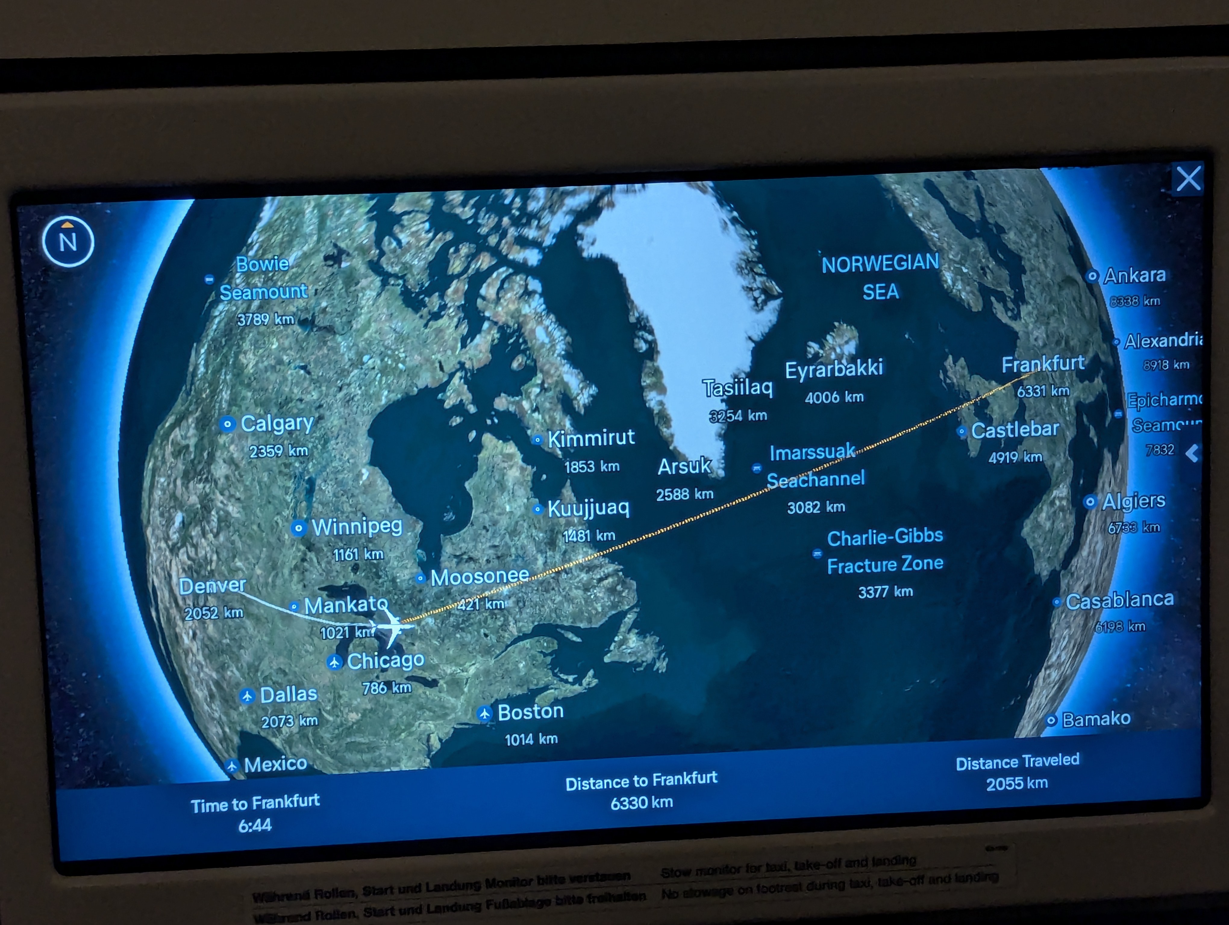 Denver International Airport, Frankfurt, Lufthansa, Airbus